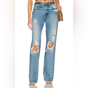 As 28 Frame Denim Blue Boyfriend Jeans